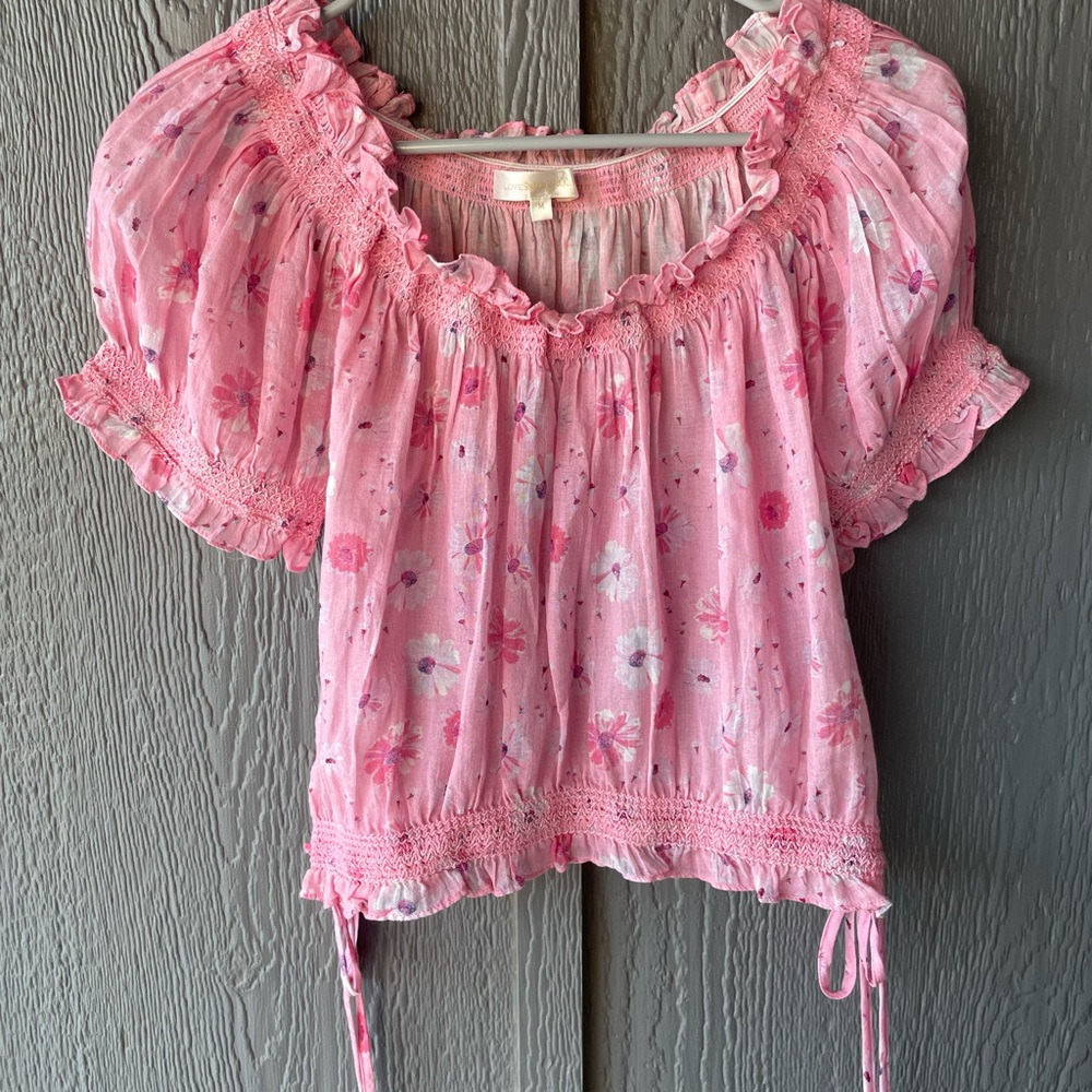 LoveShackFancy Rosalinda Top
